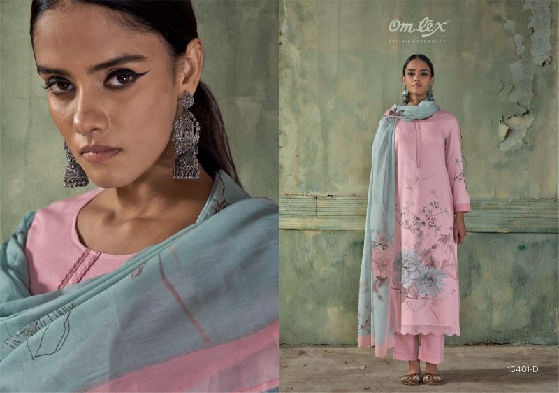 Omtex maira cotton lawn cotton dress material wholesale india